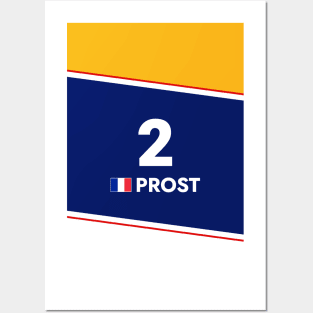 F1 Legends - Alain Prost Posters and Art